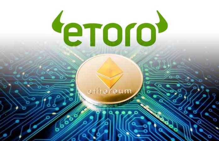 Chương trình khuyến mại tặng 0.1 ETH vào ví cho khách hàng của eToro