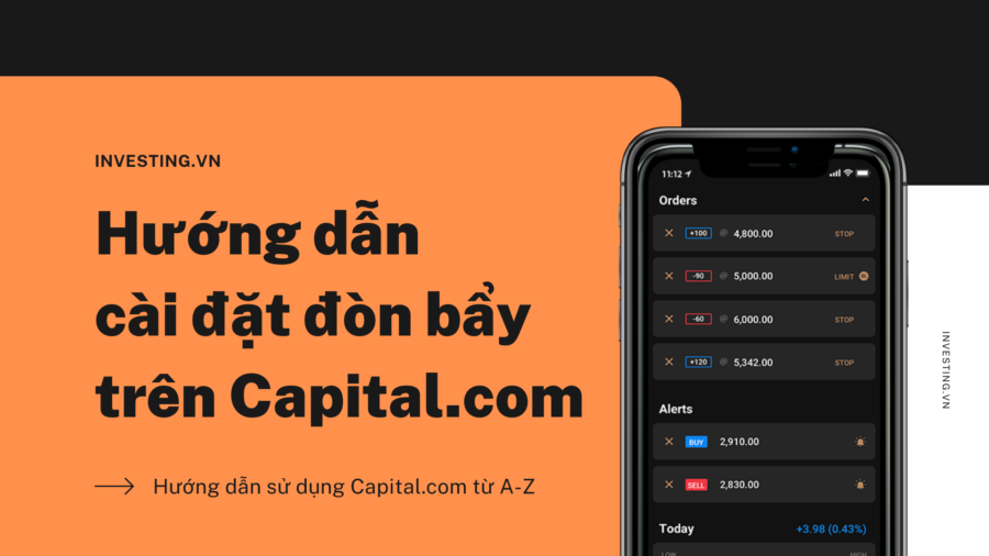 Hướng dẫn cài đặt đòn bẩy trên Capital.com